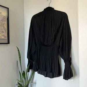 Do+Be Silky Black Blouse